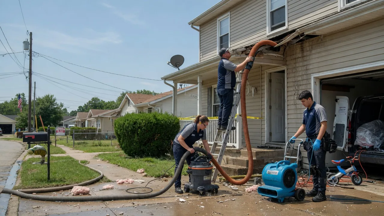 Water Damage Restoration in Mitchells, VA near me